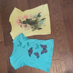 2, Sz M girls, shirts